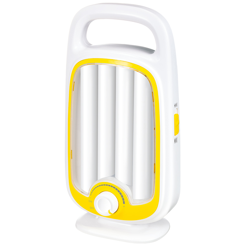 LED Emergency Light Rechargeable Battery and Solar Power
