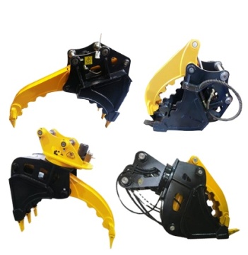 Rotating Hydraulic Grab Bucket for 6-9 Ton Excavators