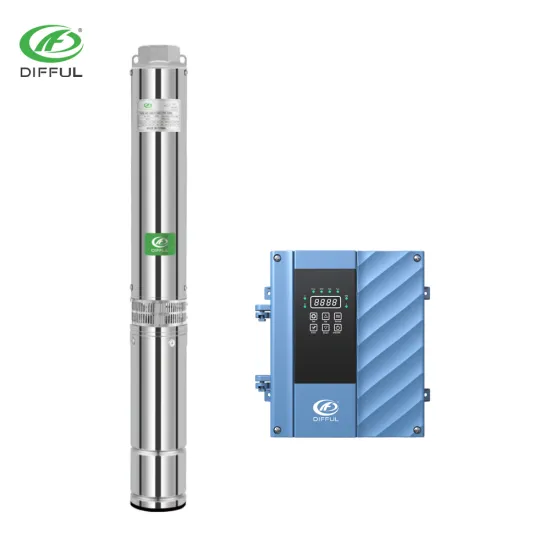 4 Inch 3 HP High Speed AC/DC Deep Well Submersible Water Pump