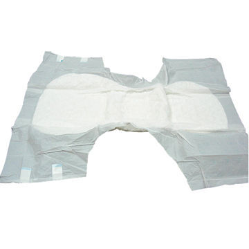 Adult Diaper With Leg Cuffs Multi strand Elastics Match Human Body adult-diaper-with-leg-cuffs-multi-strand-elastics-match-human-body