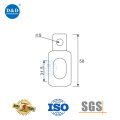 Hardware senza telai senza cornice di vetro Stop della porta quadrata quadrata