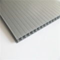 Fiches de polycarbonate de texture creuse en plastique multiples