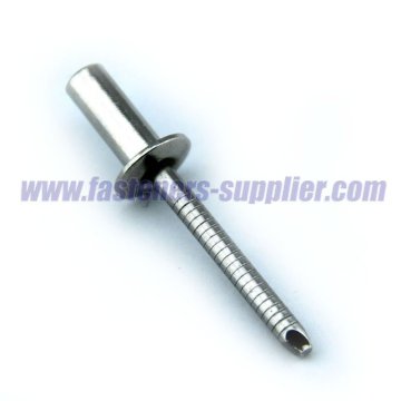 Passivated Stainless Steel DIN 7337 Blind Rivets