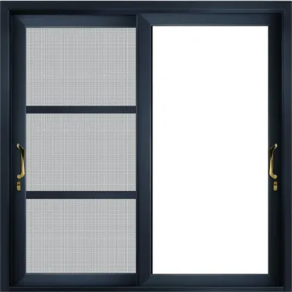 Sliding Door with Anti-theft Diamond Security Net