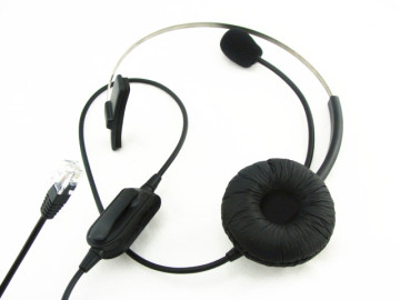 T200 Call Center Headset with Remote Control