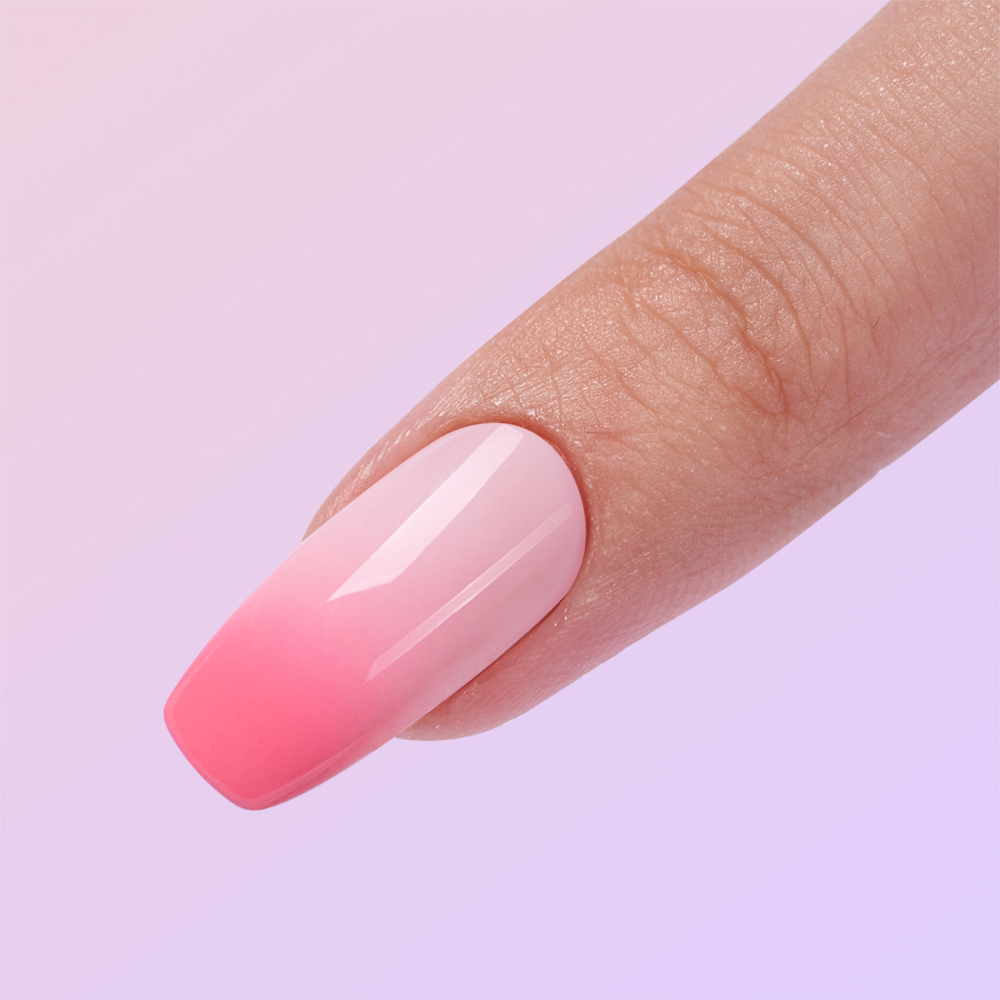 blush press on nail