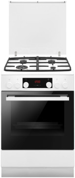 Gas Freestanding Oven 90cm Tempered Glass