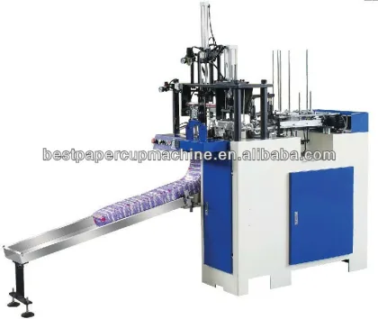 Take away box forming machine