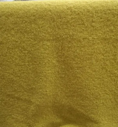 Wool viscose boiled wool fabric for solid colours