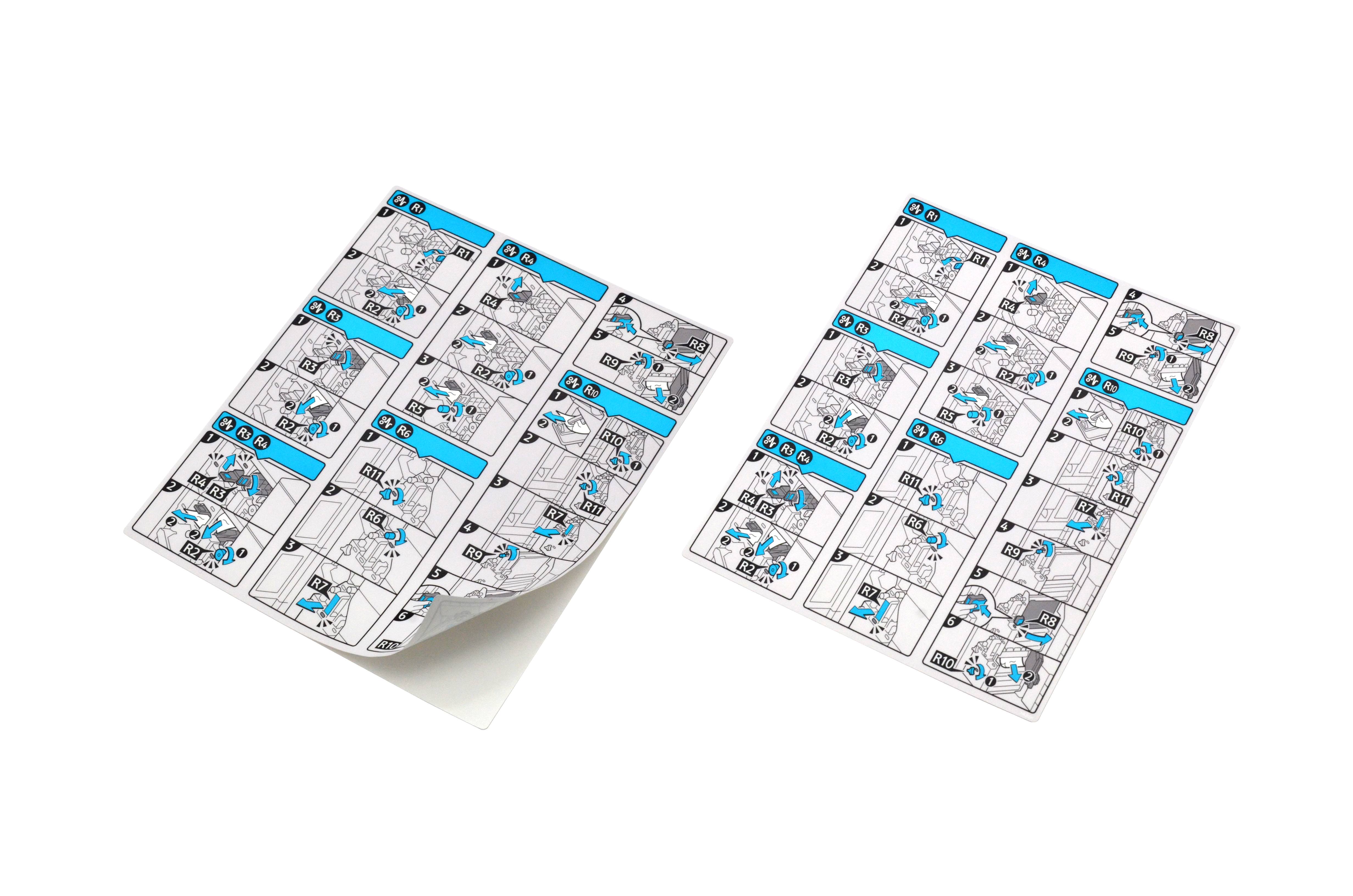 Étiquettes d'impression personnalisées sur mesure