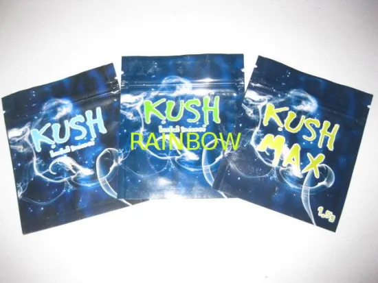 Pet / Vmpet / Pe Herbal Incense Packaging For Herbal Incense