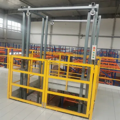 Hydraulic Goods Lift for Storage Shelves and Racking Systems