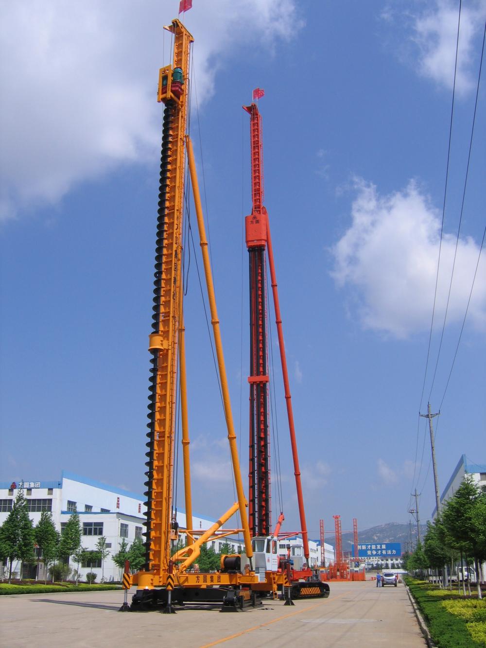 Hydraulic และ Hammer Dual-use JZB60 Pile Driver