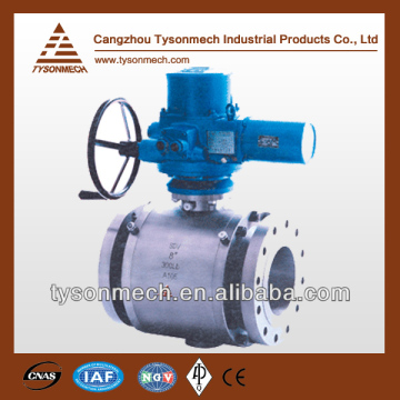 Tysonmech hot sale new designed stainless steel CARBON DIN ASME STANDARD motorized ball valve