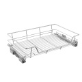 rack pull out metal wire baskets kitchen storage