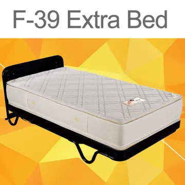 Moveable Double Pillow Top Hotel Mattress With Frame For Hotel Bedroom