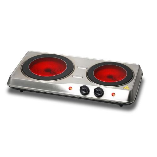 توأم cooktop الأشعة تحت الحمراء