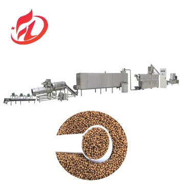 New Inverter Speed Adjusting Twin Screw Fish Feed Extruder Machine Manufacturing Plant