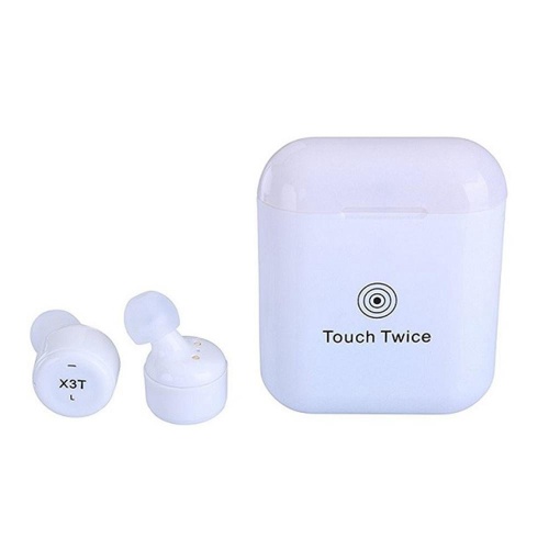 Metal earphone wireless Bluetooth earbuds