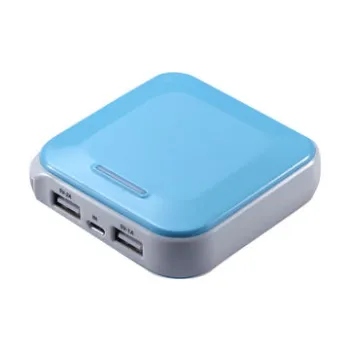 Power bank with 9,000mAh capacity and dual USB
