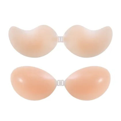 Reusable Silicone Bra: Adhesive Push-Up Backless Bra
