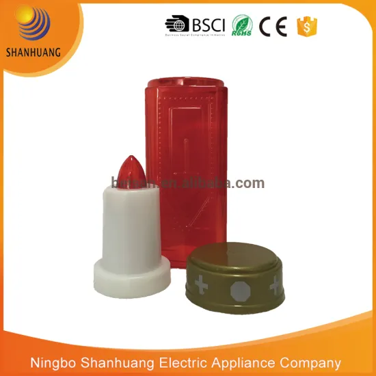 Hot sale Red Grave light LED waterproof Garve candle light graveyard candle