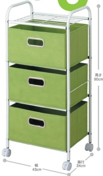 Non-woven Fabric Cabinet Rolling