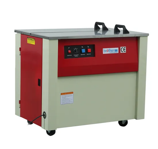 Semi-Automatic Drive PP Belt Carton Strapping Machine