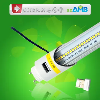 18w Pathway / Street 2500 Mcd / 8lm T10 High Brightness Led Tube Light