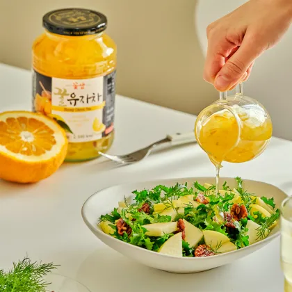 KOTSAM Honey Pomelo Tea Glass Jar