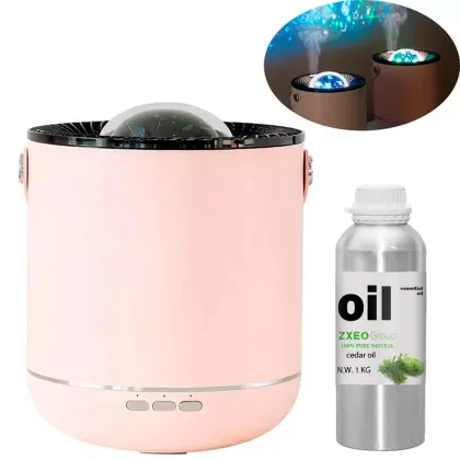 Pure Steam Distilled Cedarwood Essential Oil Cedar Wood Oil