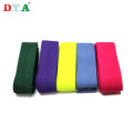 Custom Color Plush Fold Over Elastic Printed webbing