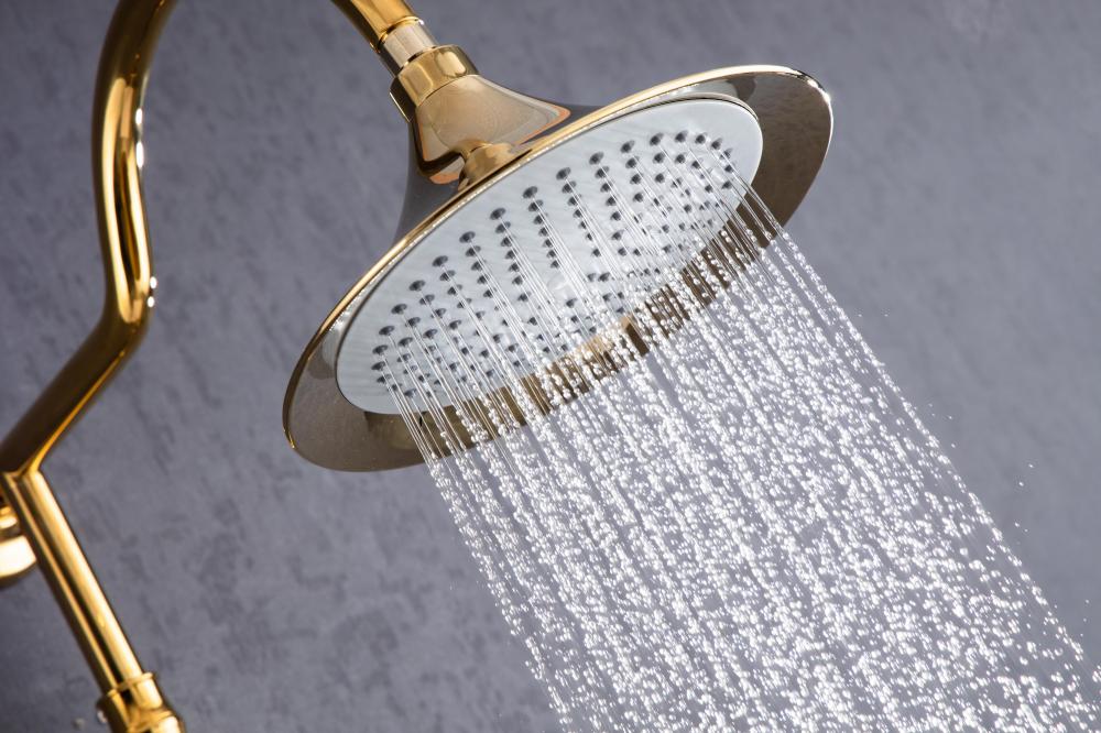 Shower Set With Hand Shower Tub Shower Gold