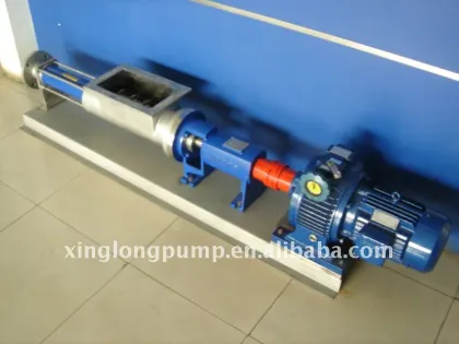 Xinglong progressive cavity helical mono pumps for kinds of liquids