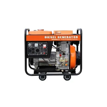 4.5KW to 5.0KW 296CC Open Portable Silent Smart Home Generator with Diesel Fuel for Backup Power