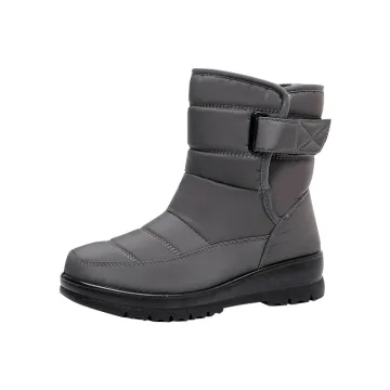 High tube foreign trade cotton shoes for women