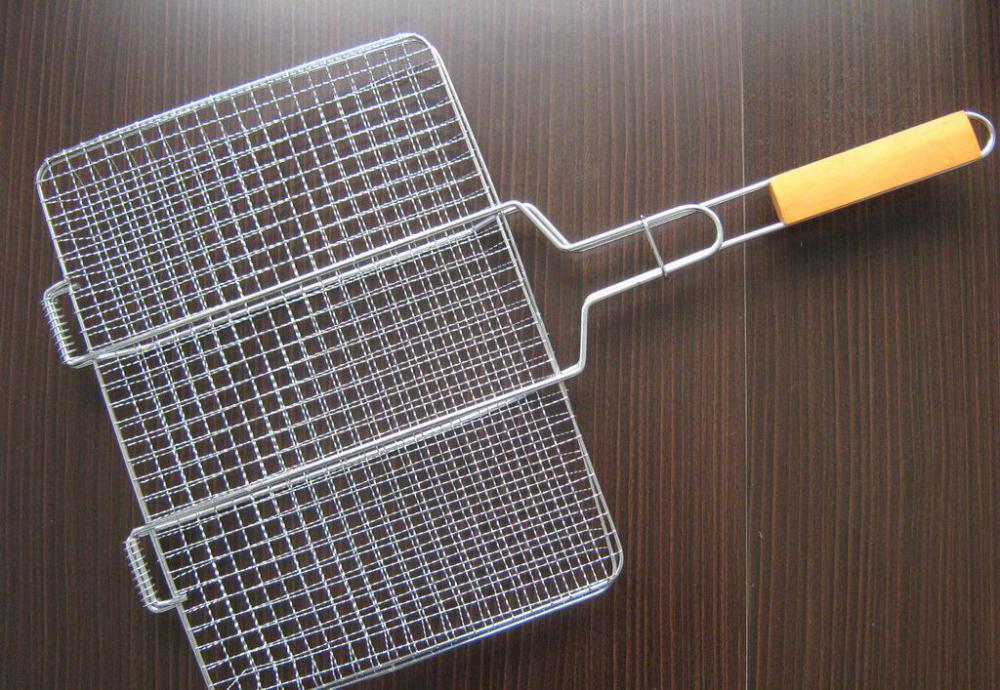 Pre-Crimped Barbecue Grill Netting