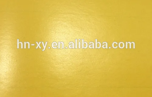 Satin 60um 85g yellow paper PVC film cold lamination