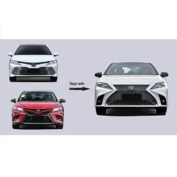 High-Quality Front Bumper Assembly Upgrade for Toyota Camry 2018-2020 to Lexus LS Style