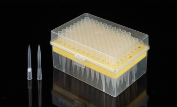 100ul Filter Universal Pipette -Tipps ausgestattet