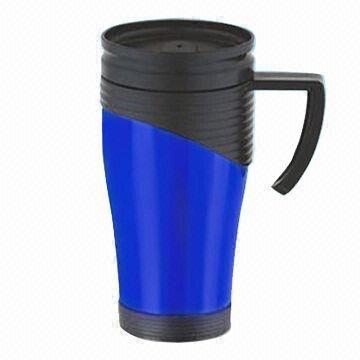 Promotional Stainless Steel Mug, Non-toxic and Resists Bacteria, Various Specifications Welcomed