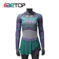 Uniformes de torcida de strass personalizados