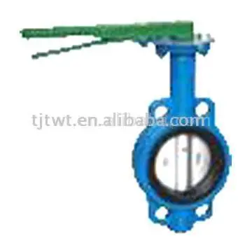 Wafer Type Soft Seal Butterfly Valve