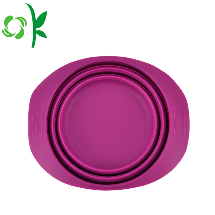 Decorative Silicone Foldable Basket for Fruits Strainer