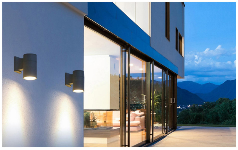 LED wall light for villa exterior wall