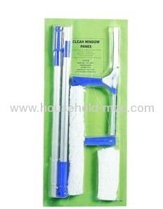 Telescopic Handle Window Squeegee Set 