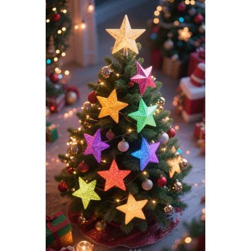 christmas star lamp led lights outdoor
