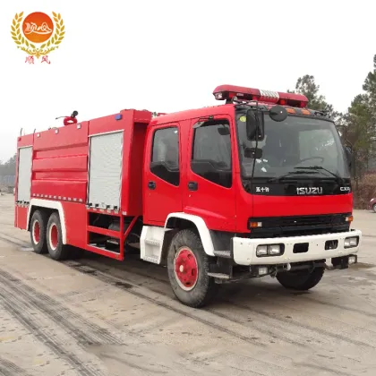 Japanese fire department connection pumpers fire truck