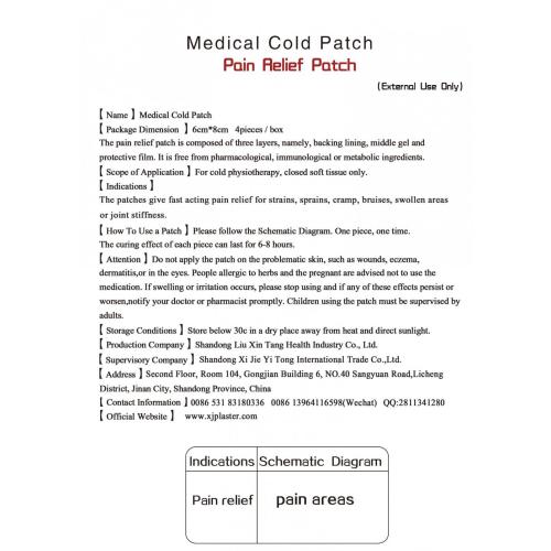 The Pain Relief Patch