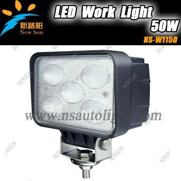 50W CREE LED Work Light bulbs Off-Road Truck SUV ATV 4WD 4x4 Jeep